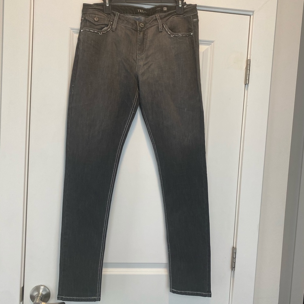 Grey skinny jeans